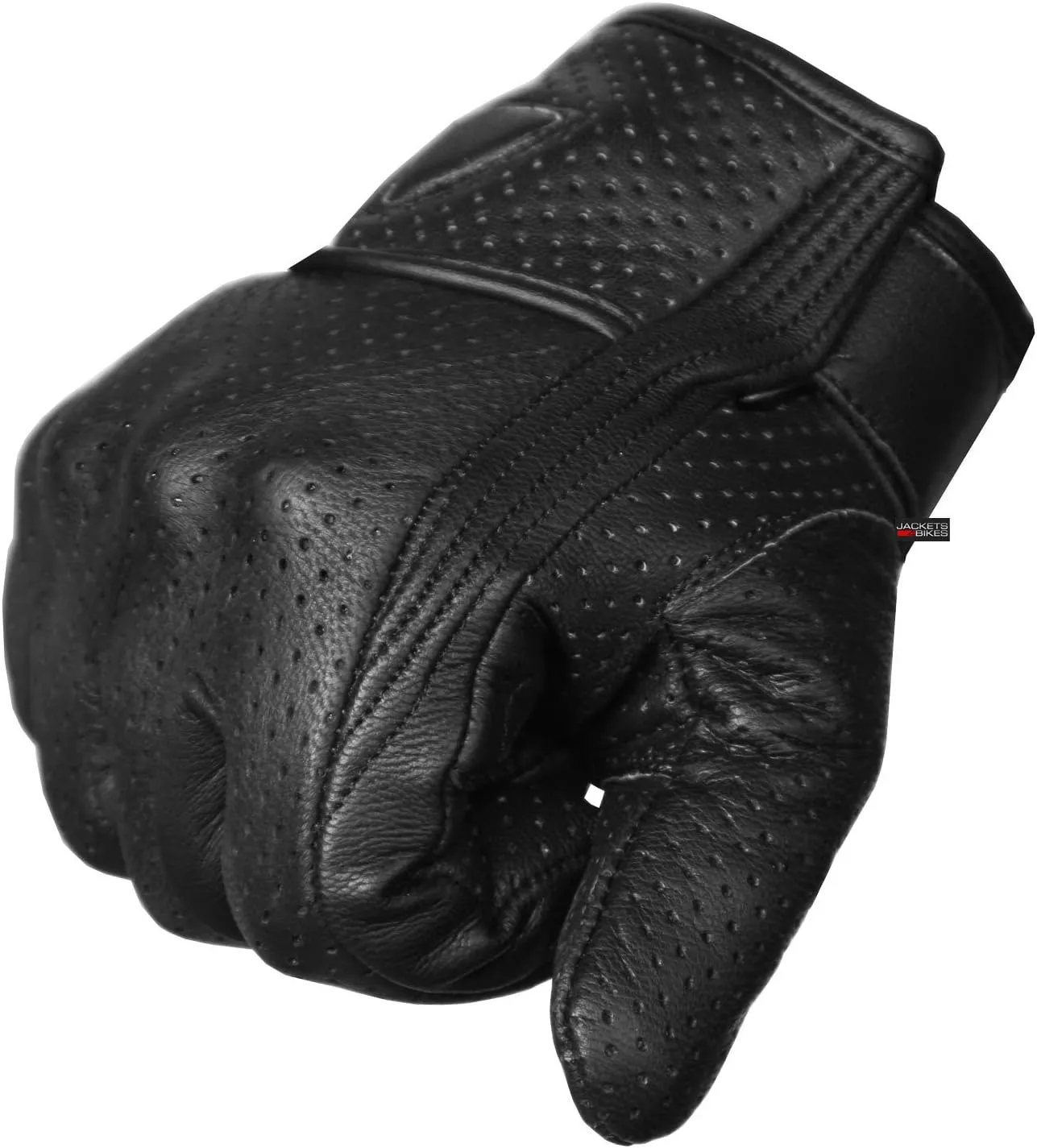 Jackets 4 Bikes Men's Premium Leather Street Motorcycle Protective Cruiser Biker Gel Gloves