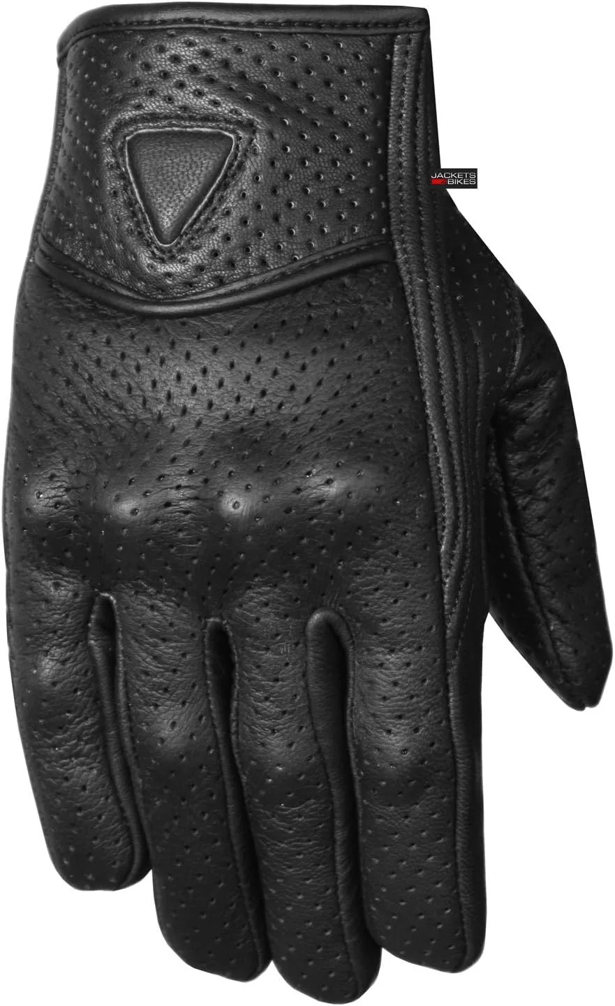 Jackets 4 Bikes Men's Premium Leather Street Motorcycle Protective Cruiser Biker Gel Gloves
