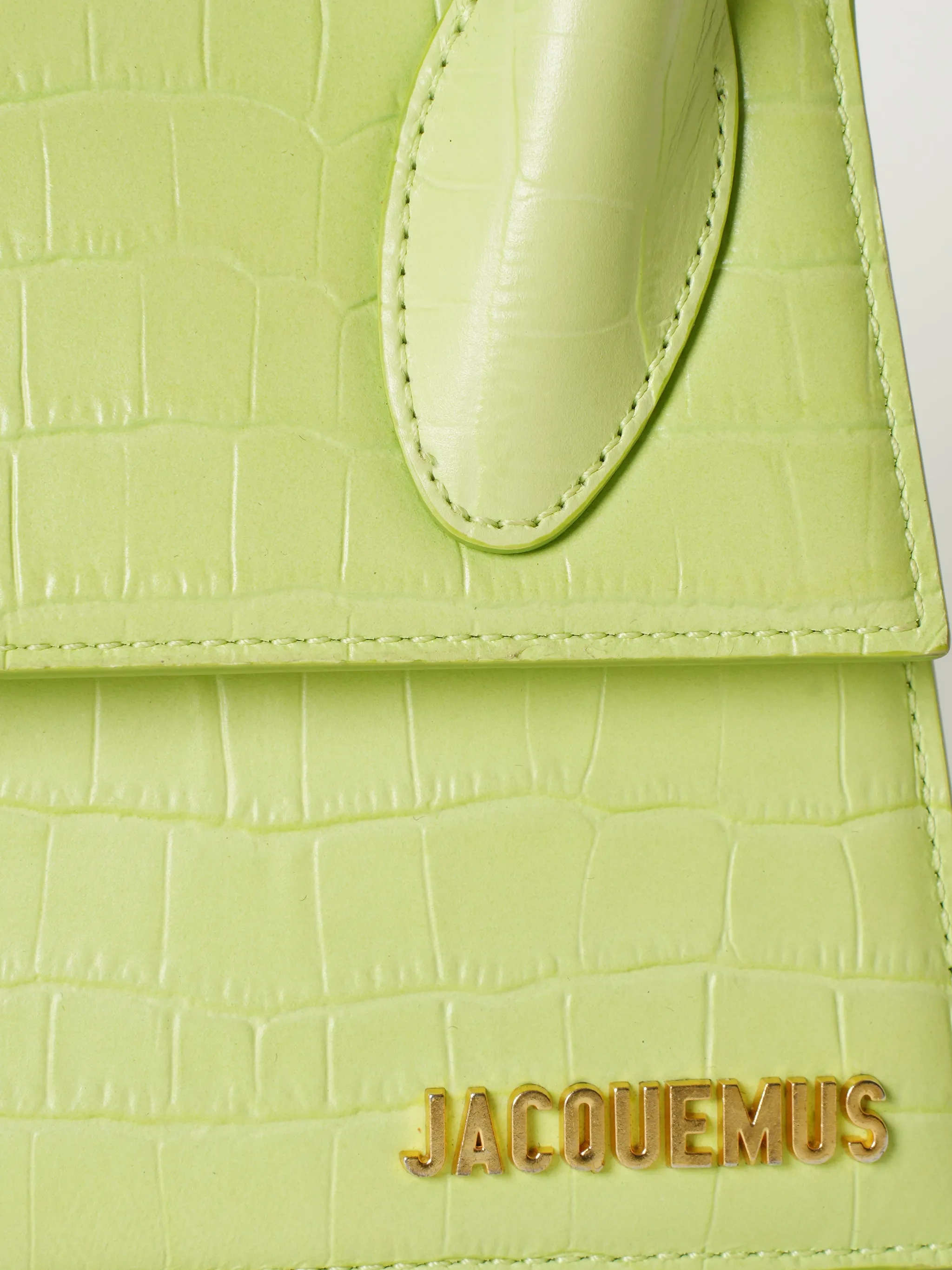 Jacquemus Green La Montagne Le Chiquito Moyen Bag