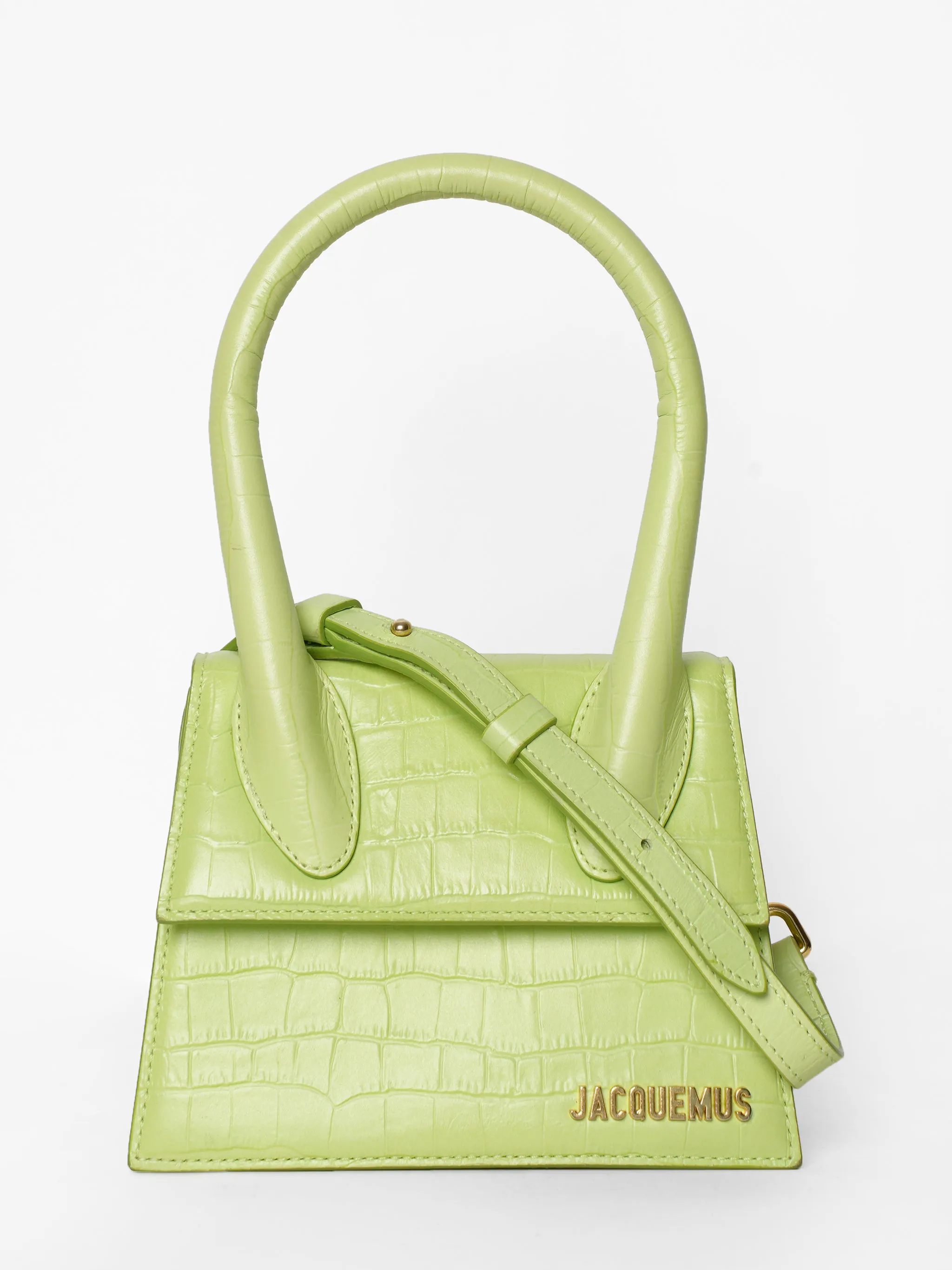 Jacquemus Green La Montagne Le Chiquito Moyen Bag