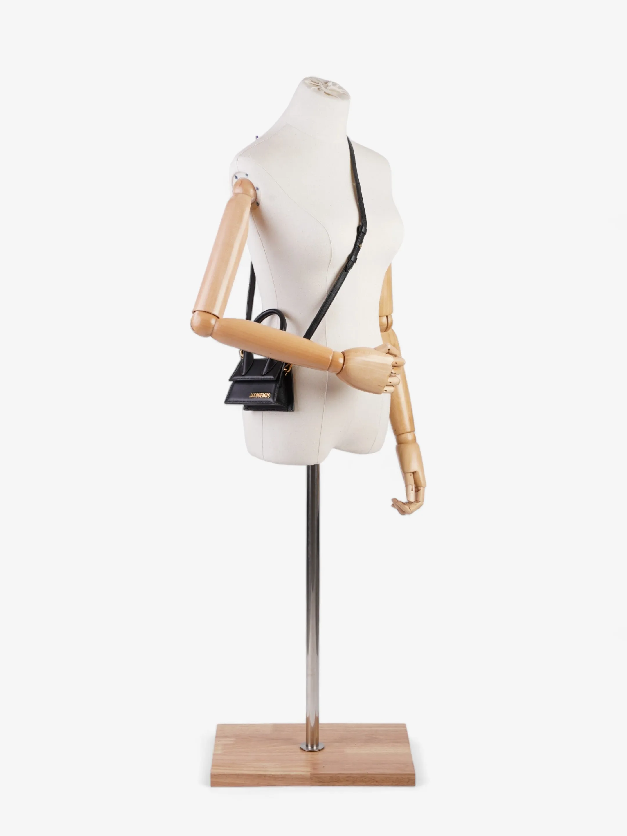 Jacquemus Le Chiquito Black Leather Mini