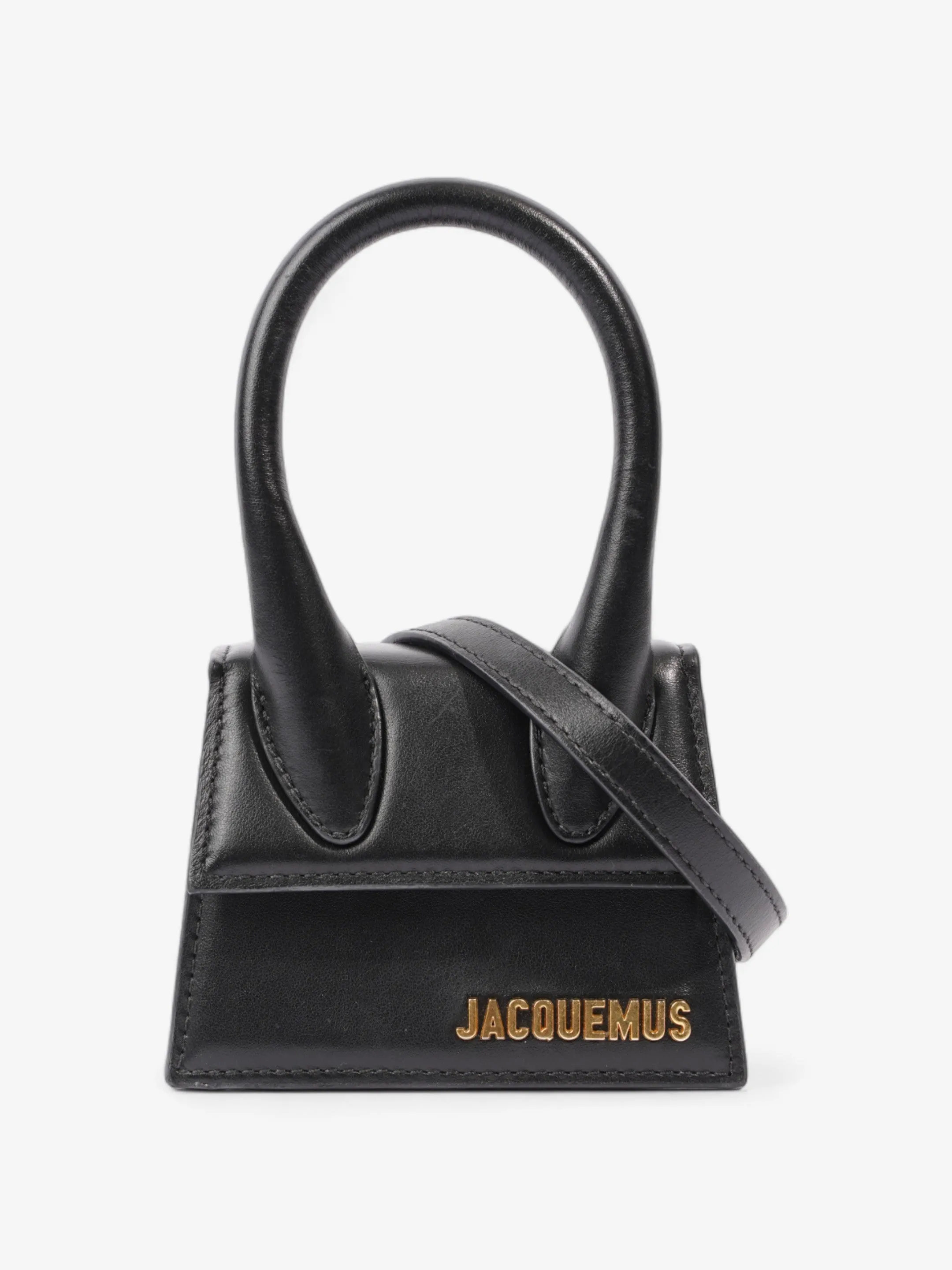 Jacquemus Le Chiquito Black Leather Mini