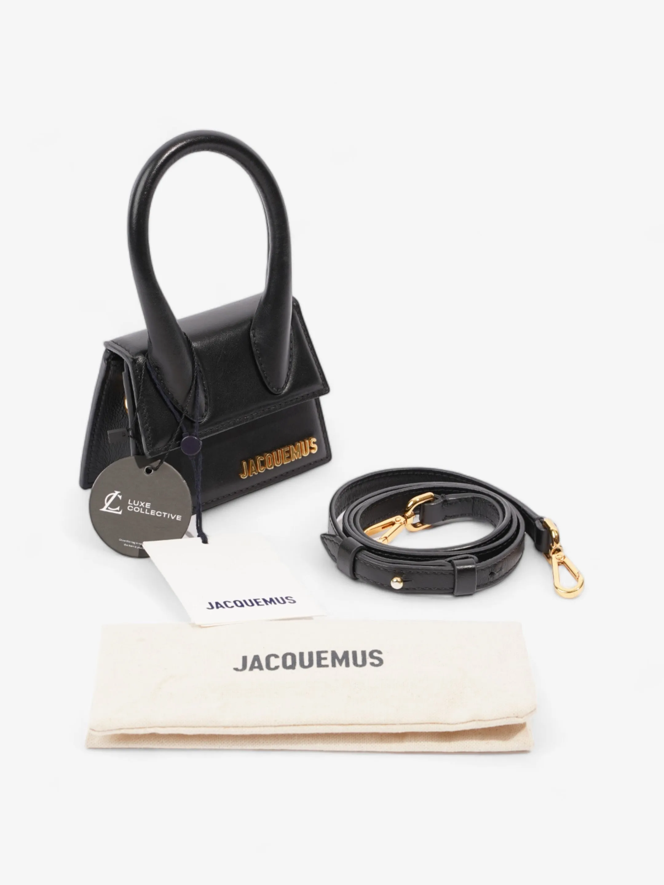 Jacquemus Le Chiquito Black Leather Mini