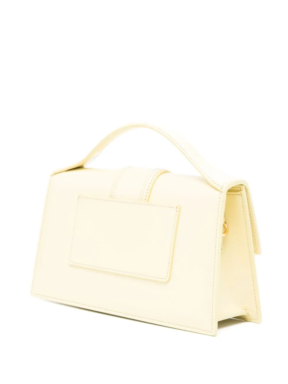 JACQUEMUS Mini Leather Handbag with Gold-Tone Accents