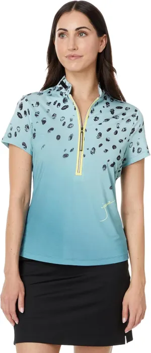 Jamie Sadock Women's Cheetah Short Sleeve Top