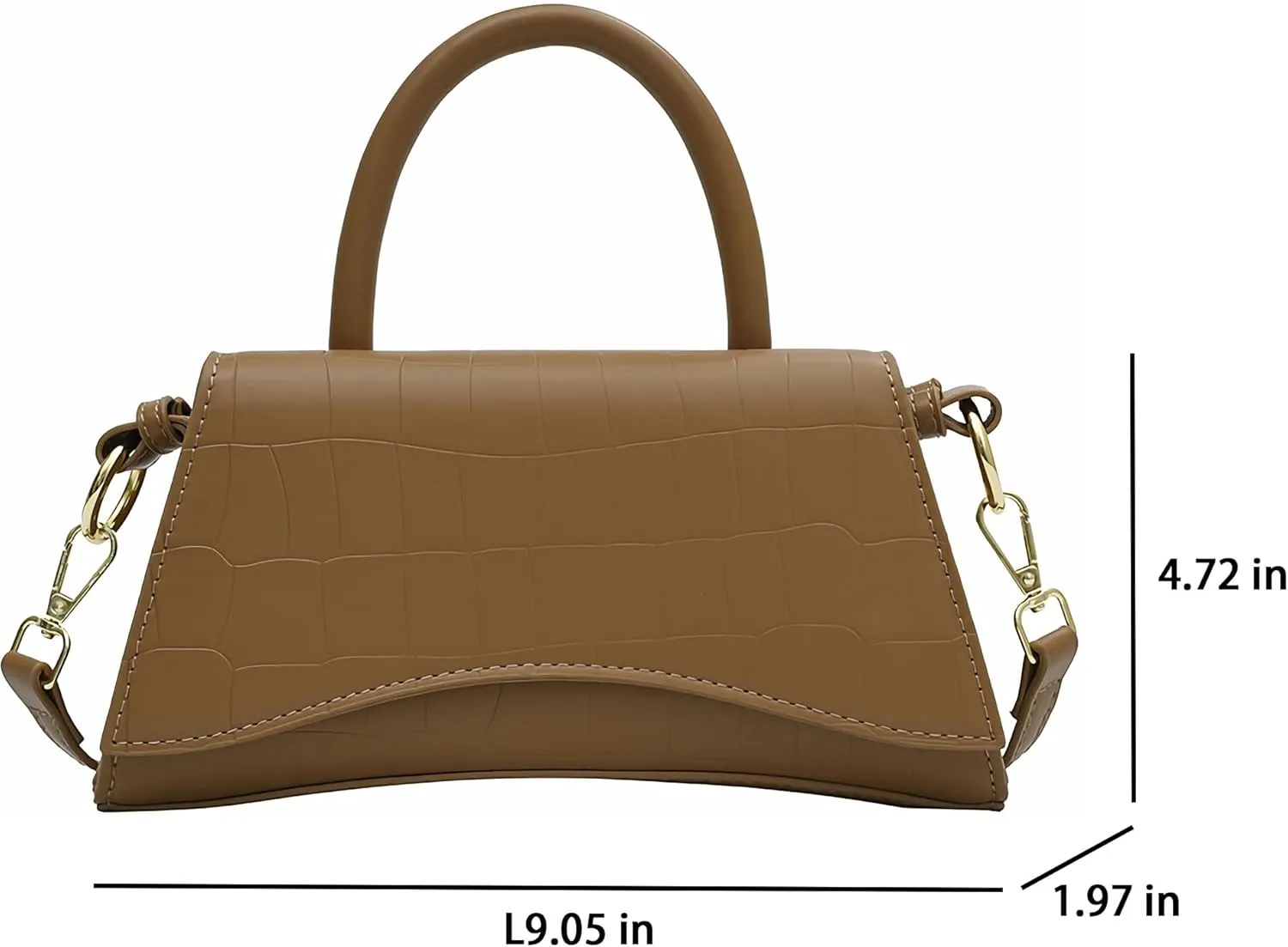 JHVYF Women Trendy Ladies Shoulder Bag mini purse for women Mini Top handle Crossbody Bag