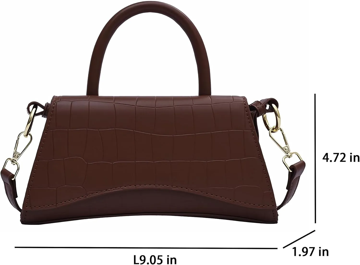 JHVYF Women Trendy Ladies Shoulder Bag mini purse for women Mini Top handle Crossbody Bag
