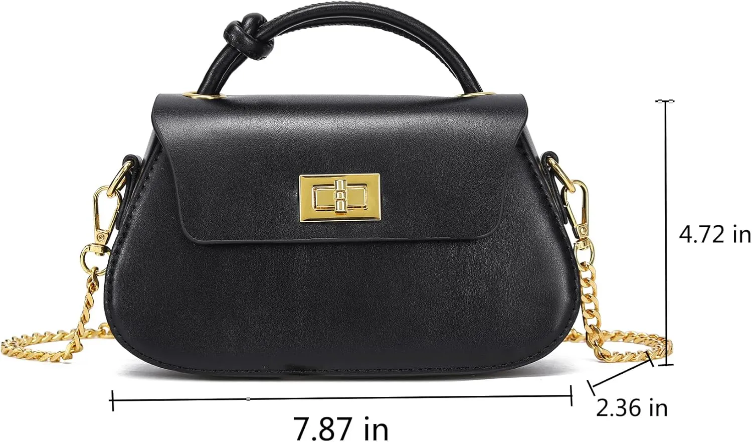 JHVYF Women Trendy Ladies Shoulder Bag mini purse for women Mini Top handle Crossbody Bag
