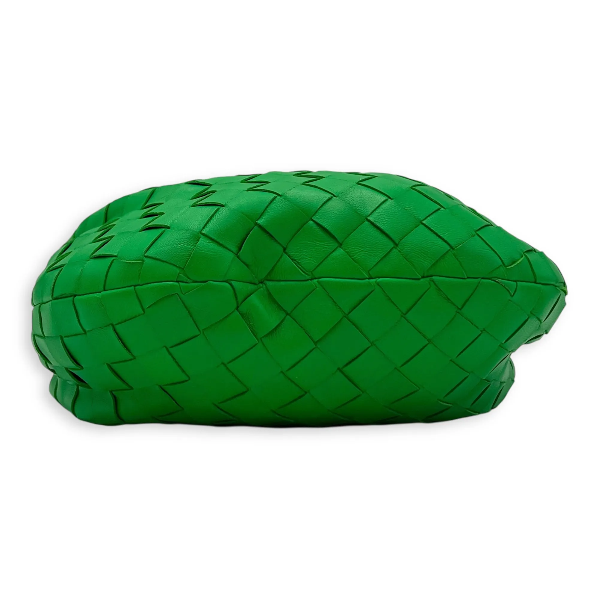 Jodie Mini Green Top Handle Bag in Lambskin, Gold hardware
