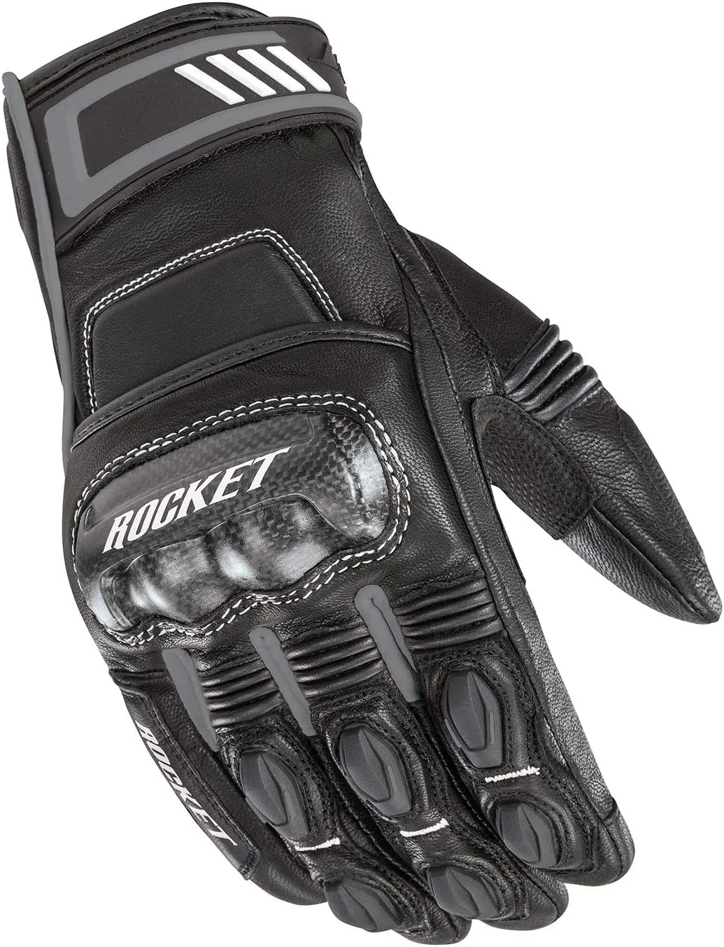 Joe Rocket Highside Glove (Black/Grey, XXX-Large)