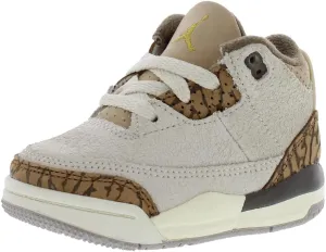 Jordan Toddler's 3 Retro Palomino Lt Orewood Brown/Gold (DM0968 102)