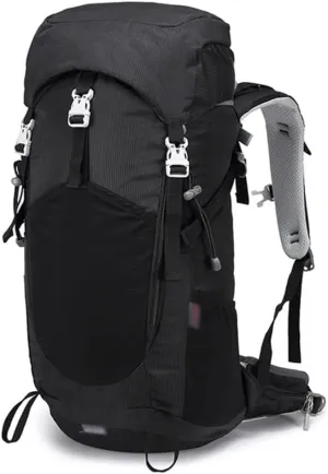 JSEIAJB 40L Camping Backpack Outdoor Climbing Bag Waterproof Mountaineering Hiking Sports Backpack
