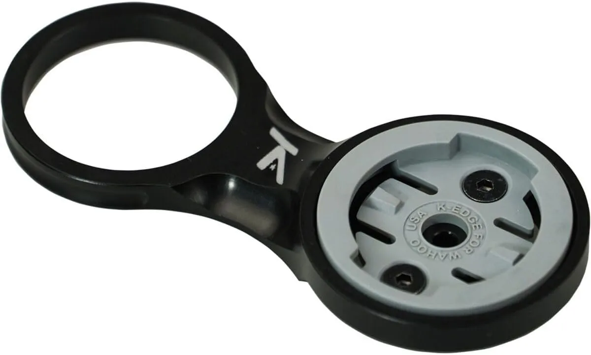 K-Edge | Stem Bicycle Computer Mount | Wahoo | Black