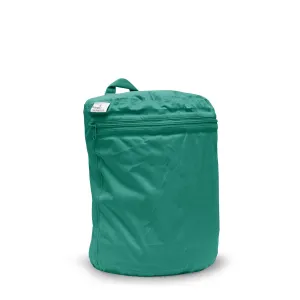 Kanga Care Wet Bag Mini Seam Sealed Waterproof 3D Dimensional for Baby Cloth Diapers, Travel, Beach, Pool, Gym, Swim | Peacock