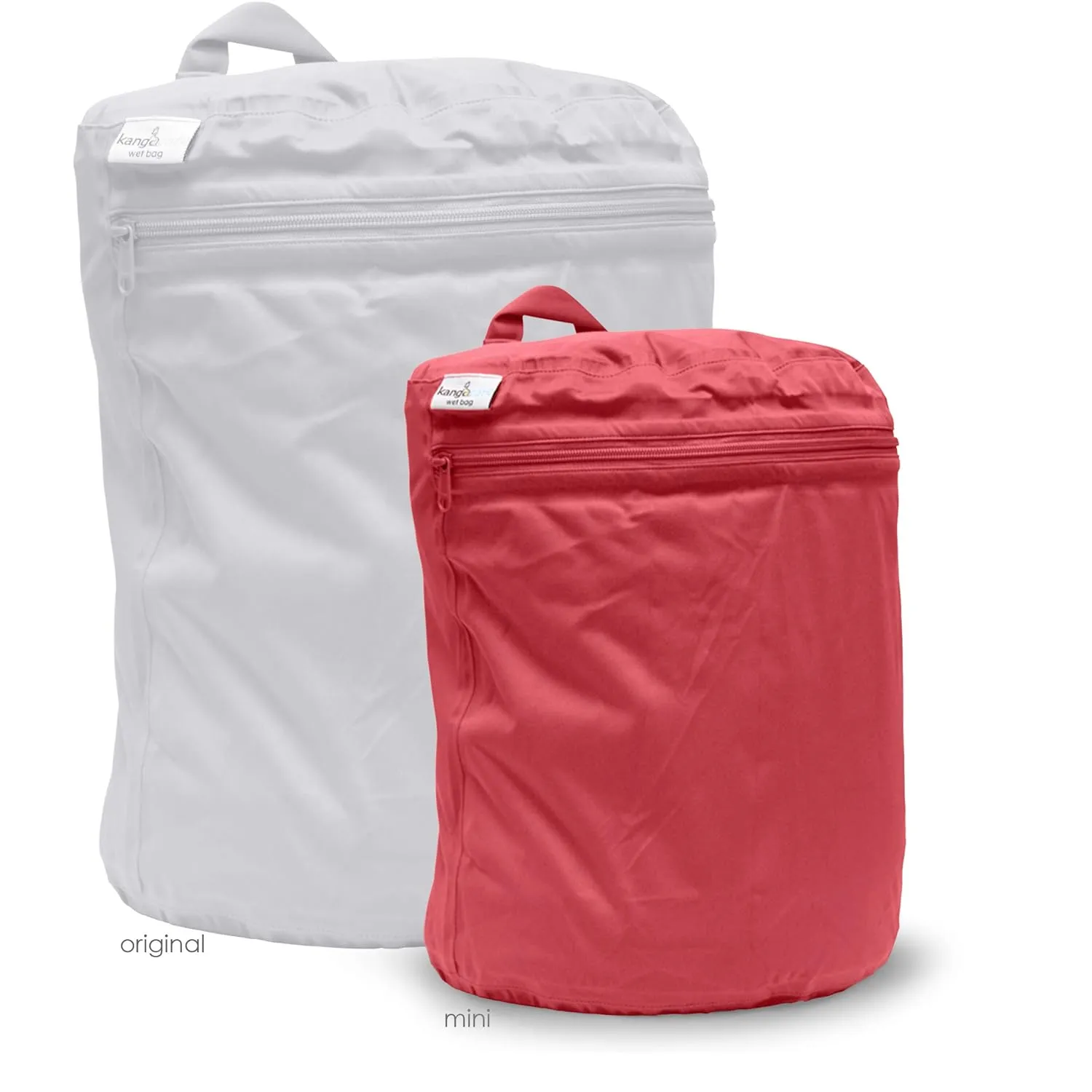 Kanga Care Wet Bag Mini Seam Sealed Waterproof 3D Dimensional for Baby Cloth Diapers, Travel, Beach, Pool, Gym, Swim | Spice