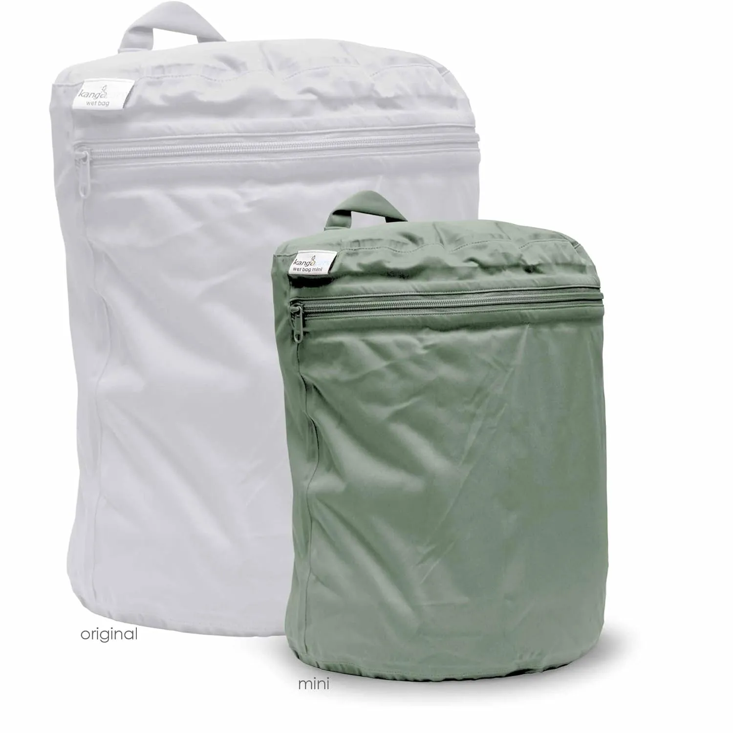 Kanga Care Wet Bag Mini Seam Sealed Waterproof 3D Dimensional for Baby Cloth Diapers, Travel, Beach, Pool, Gym, Swim | Willow
