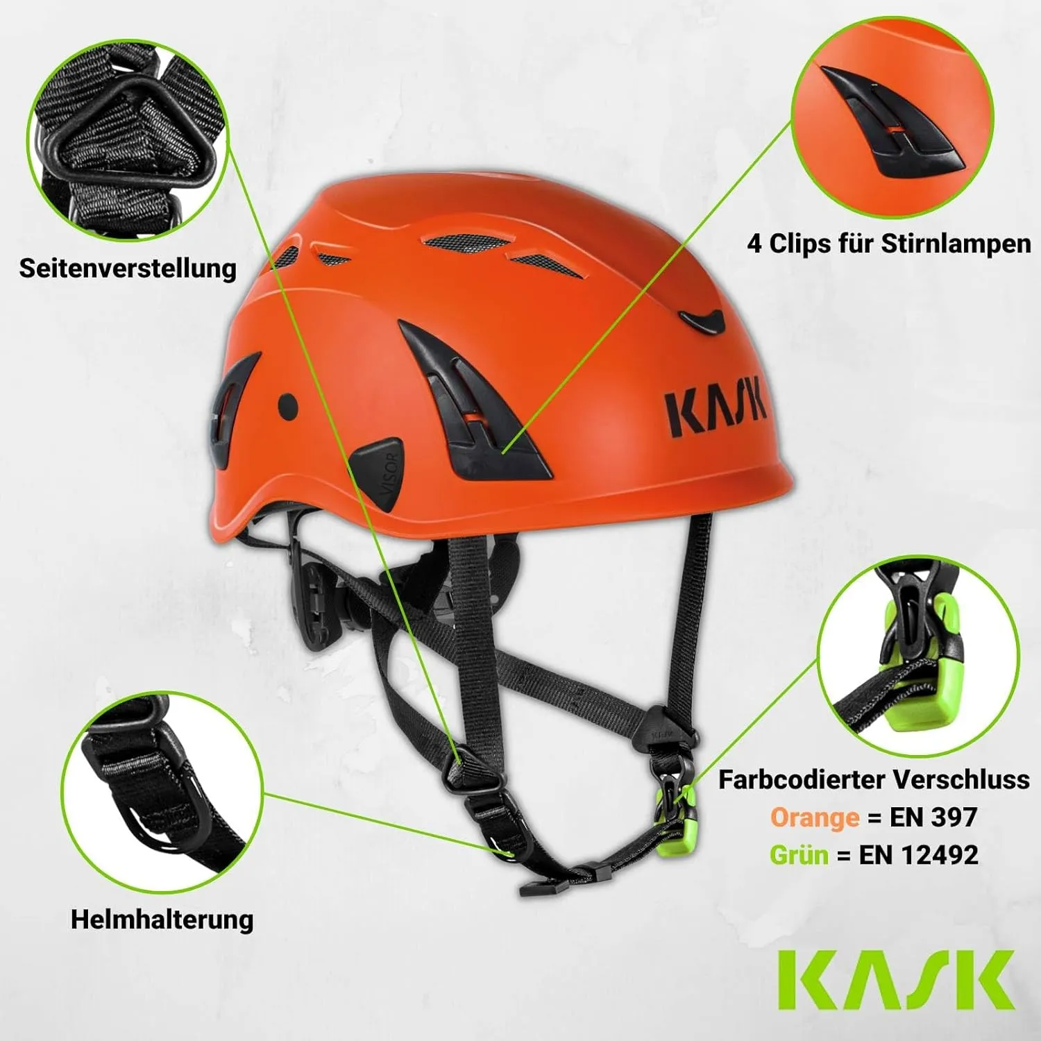KASK, Superplasma PL EN 12492 Anti-Fall Helmet, New 2023