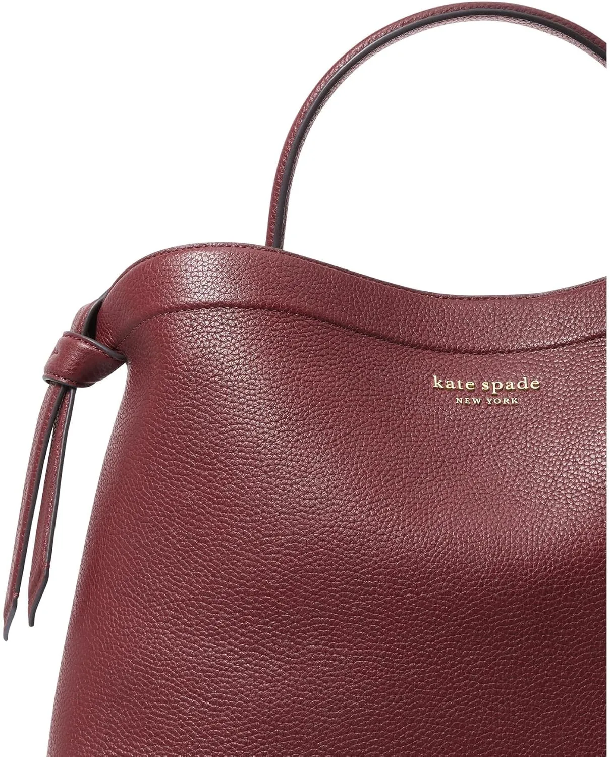 kate spade new york Knott Pebbled Leather Large Top Handle