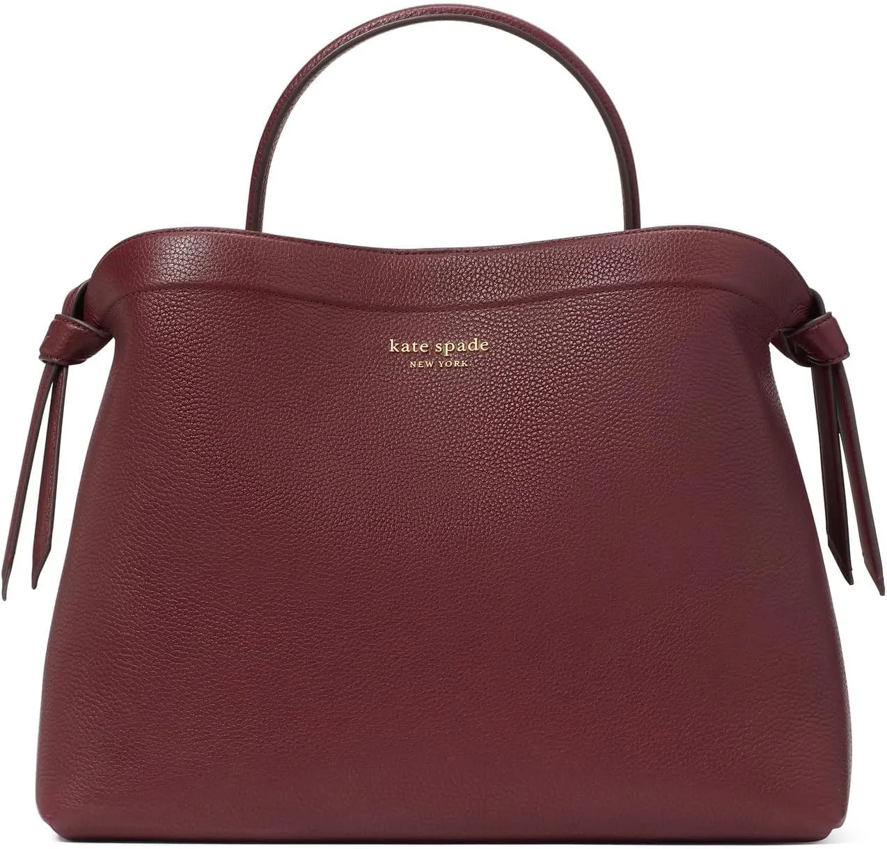 kate spade new york Knott Pebbled Leather Large Top Handle