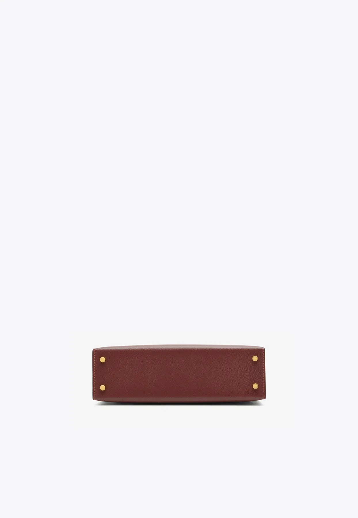Kelly 20 Touch in Rouge H Madame and Bourgogne Matte Alligator with Gold Hardware