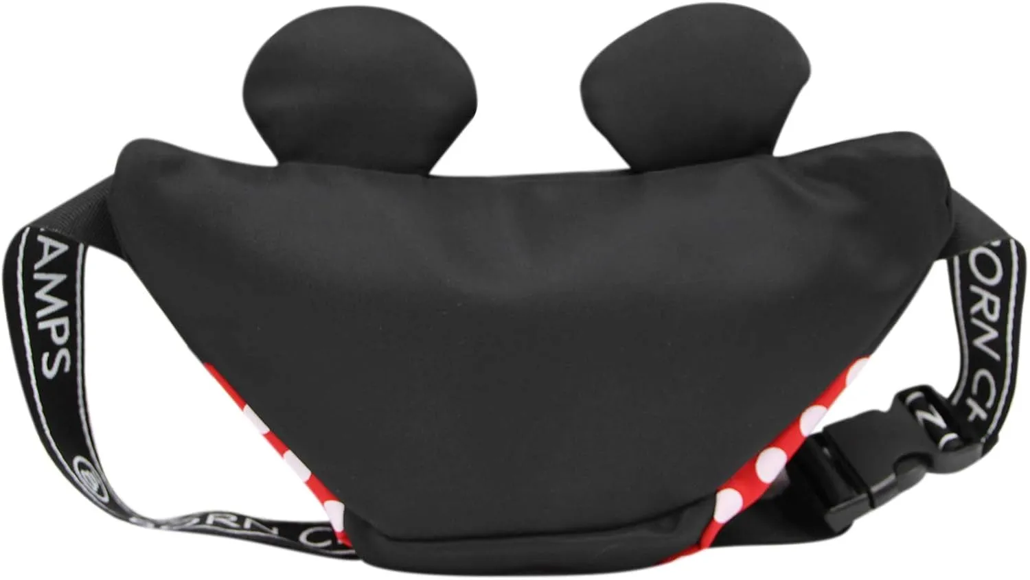 Kids Toddlers Cartoon Fanny Pack Waist Pack Cute Canvas Crossbody Purse Handbag with Mouse Ears for Boys Girls (Mouse Ear A)