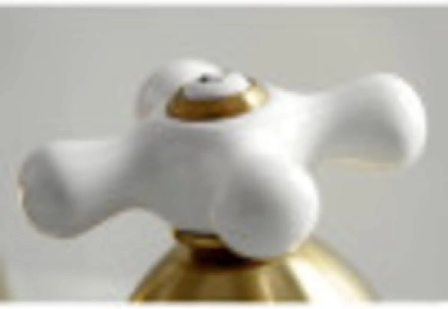 Kingston Brass KS3968PX Restoration Widespread Lavatory Faucet with Porcelain Cross Handle, Brushed Nickel