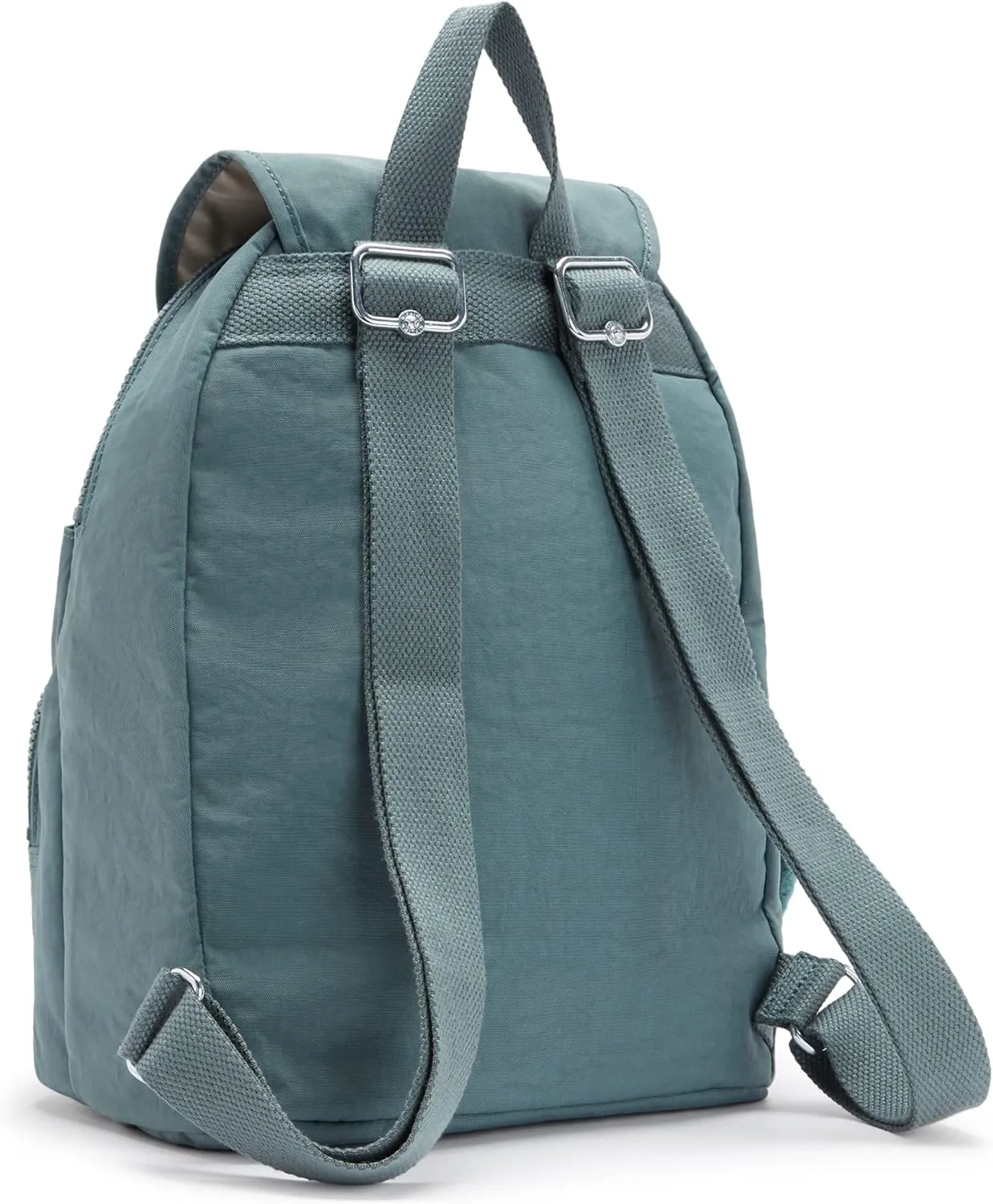 Kipling Women's Queenie Backpack, Adjustable Backpack Straps, Monkey Keychain, Key Clasp, Top Carry Handle