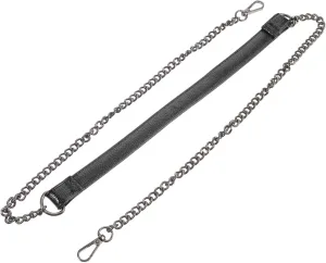 KONTONTY Elegant Alloy Chain Bag Strap Interchangeable Purse Strap for Shoulder/Crossbody Bag Shiny Alloy Ball Chain