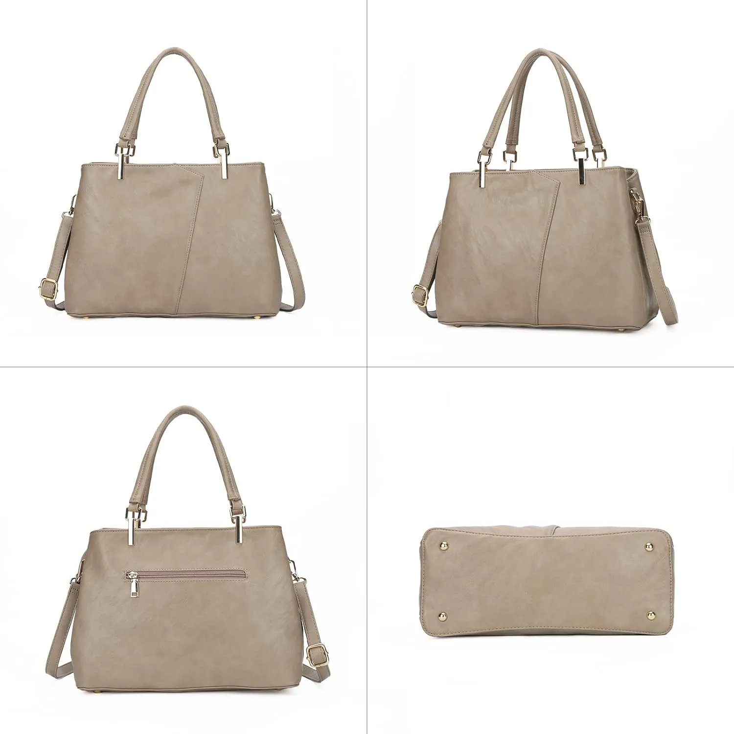 KouLi Buir Hobo, PU Leather Purses and Handbags - Shoulder, Crossbody, Top Handle, Tote Bags for Women