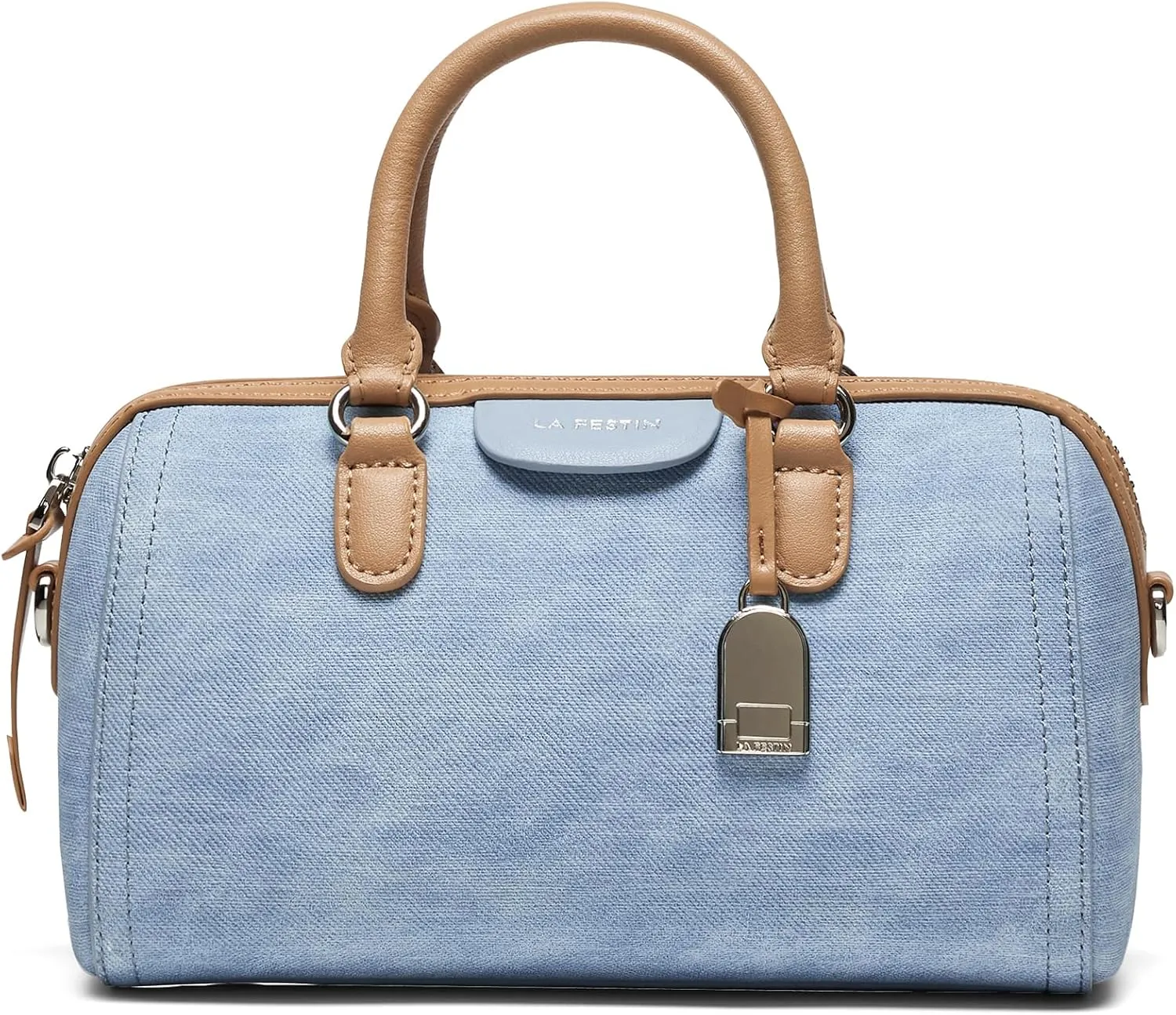 LA FESTIN Handbags for Women : Top Handle Tote Bag with Zipper for Travel