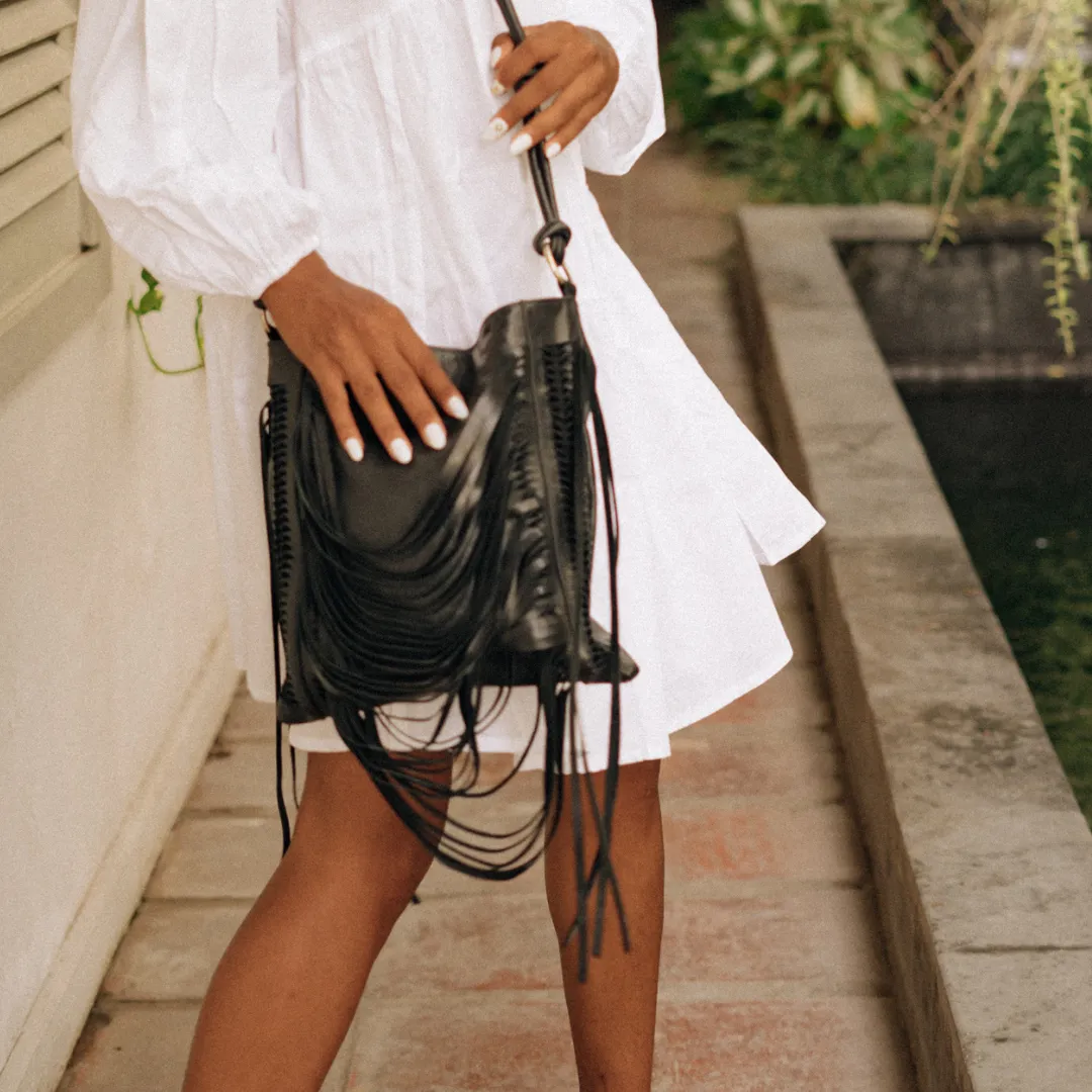 LANA Crossbody Fringe Bag