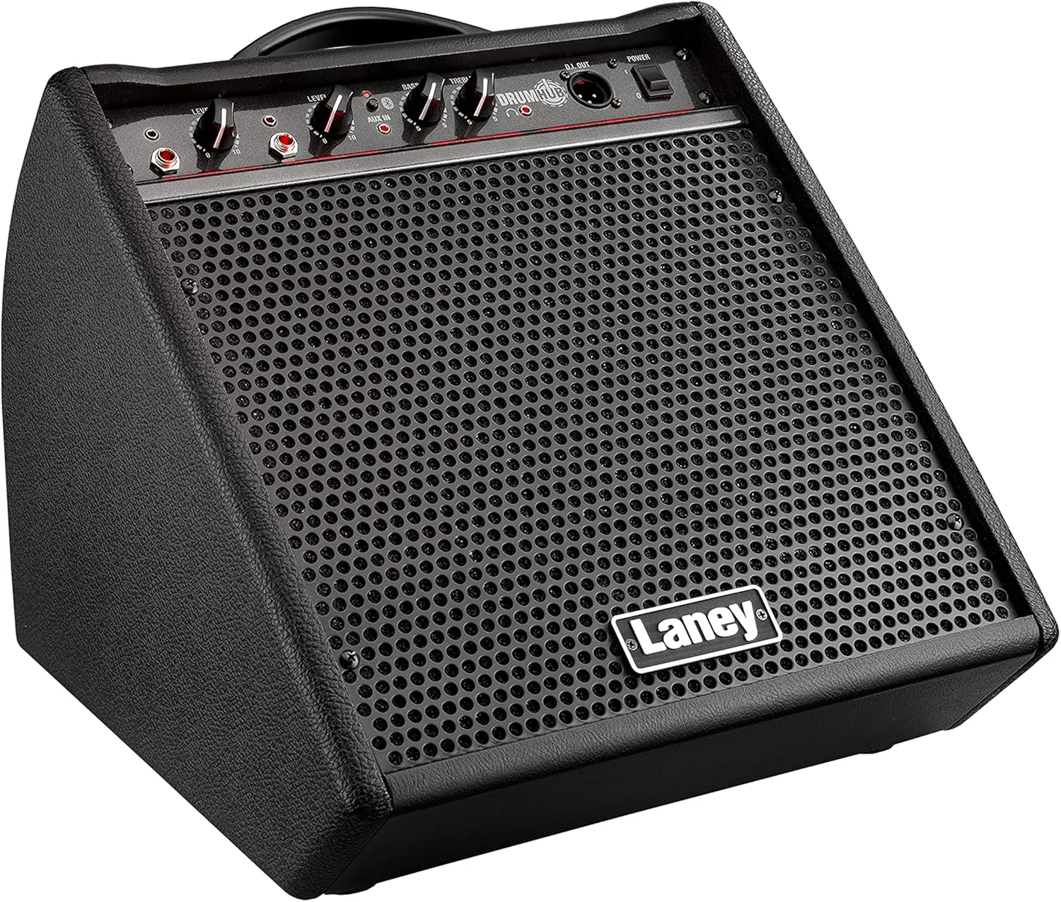 Laney Drumhub DH80 Personal Drum Monitor with Bluetooth 80W 10 Inch Coaxial Woofer, Black