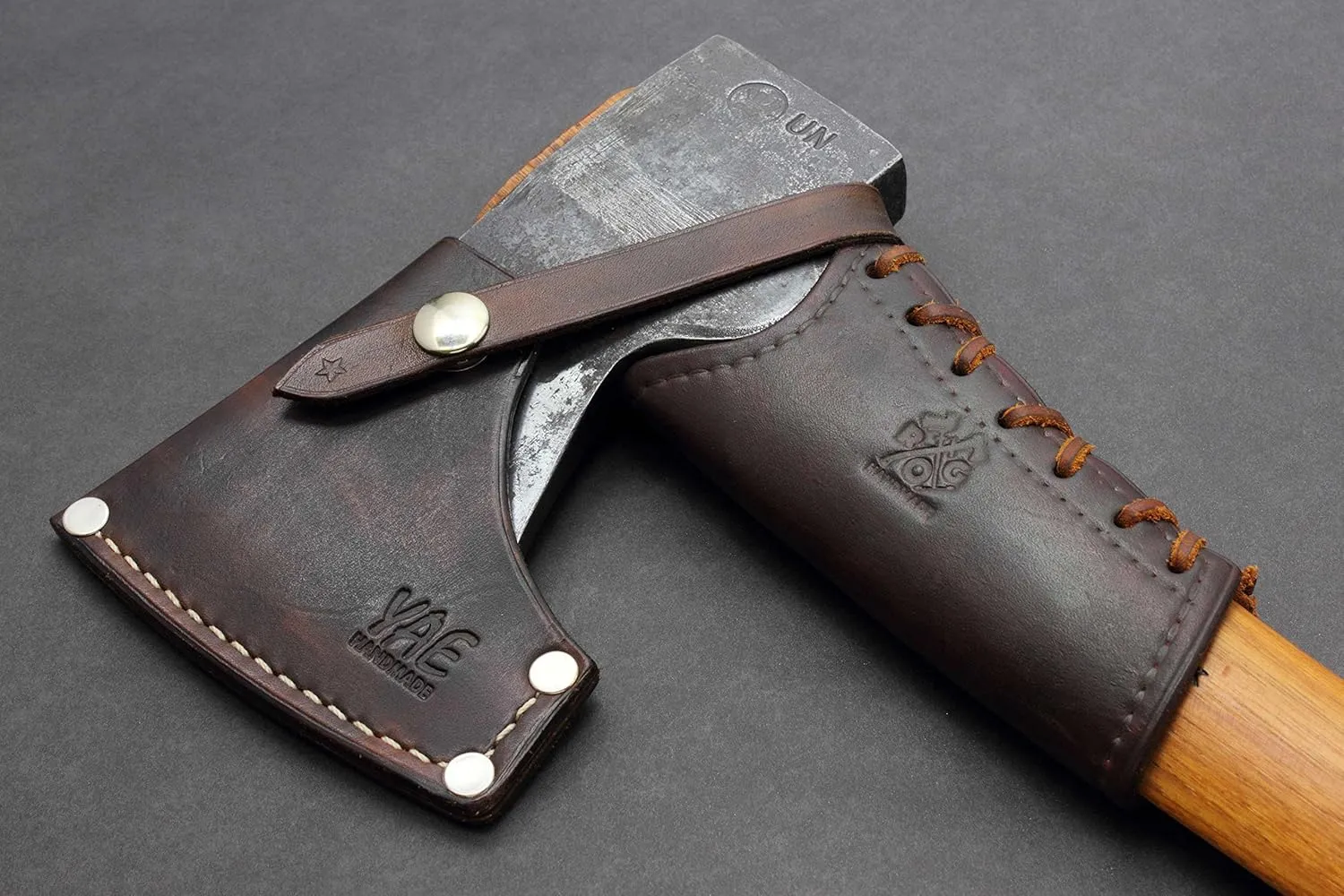 Leather Axe Handle Guard (Gransfors Bruk Wildlife Hatchet, Brown)