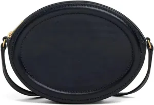 Leather Designer Female Crossbody Bags and Chain Handbags,Women's Purses Quilted Shoulder Round Satchel Bags