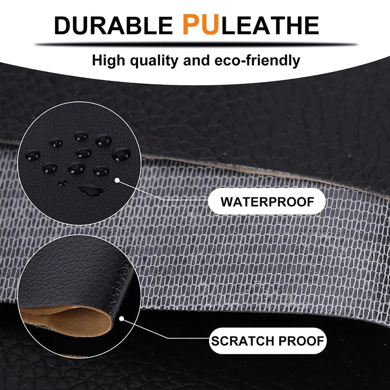Leather Repair Tape, Brown 79"x17" Oversize Self-Adhesive Patch Cuttable for Car Seat, Sofas, Handbags, Furniture, Drivers Seats Couch, Handbags, Jackets