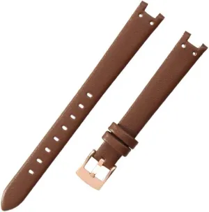 Leather Watch Strap For Anne Klein AK1950 9442 9918 9168 Series Notch Watch band Accessories