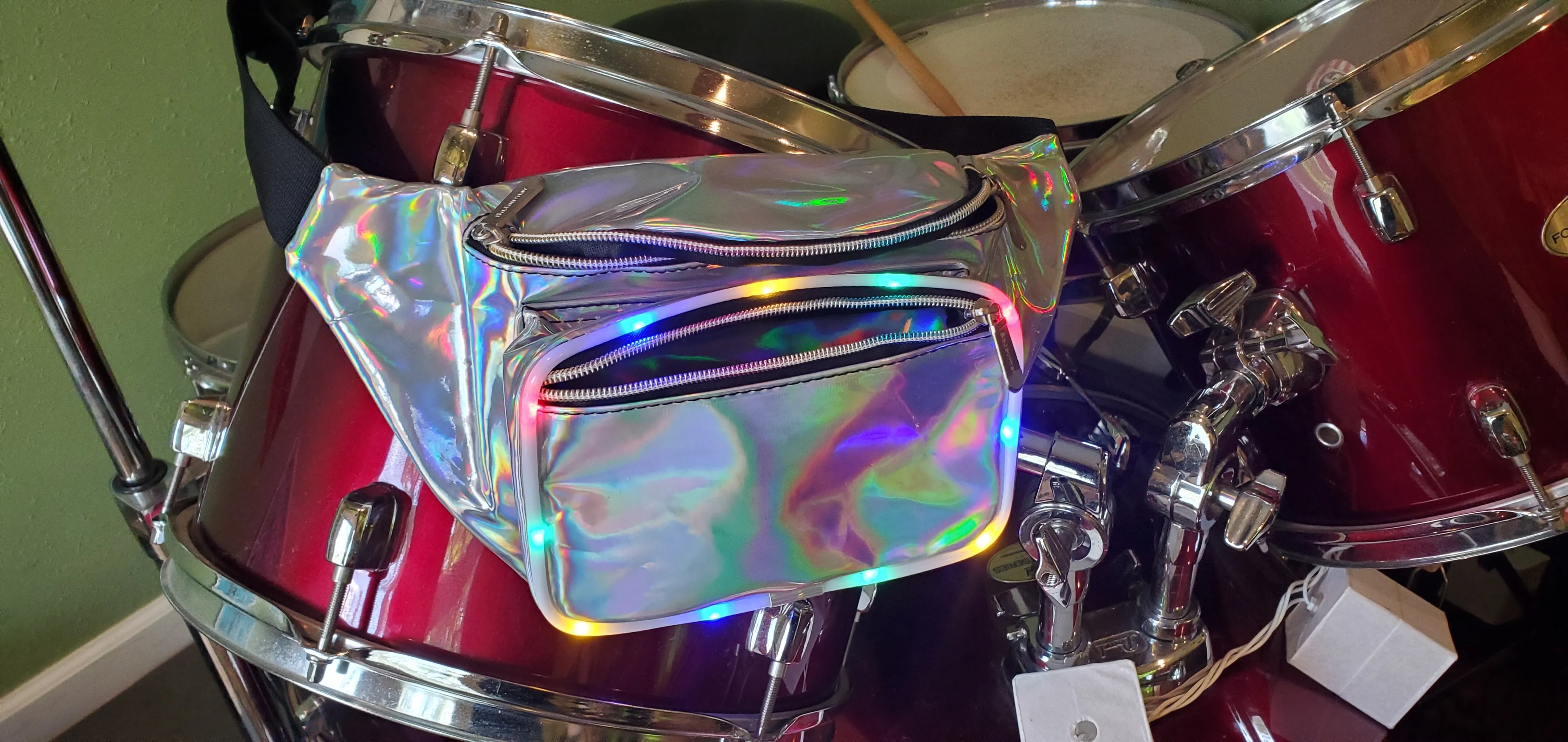 LED Sparkle Bum Bag - A Fanny Never Looked So Bright
