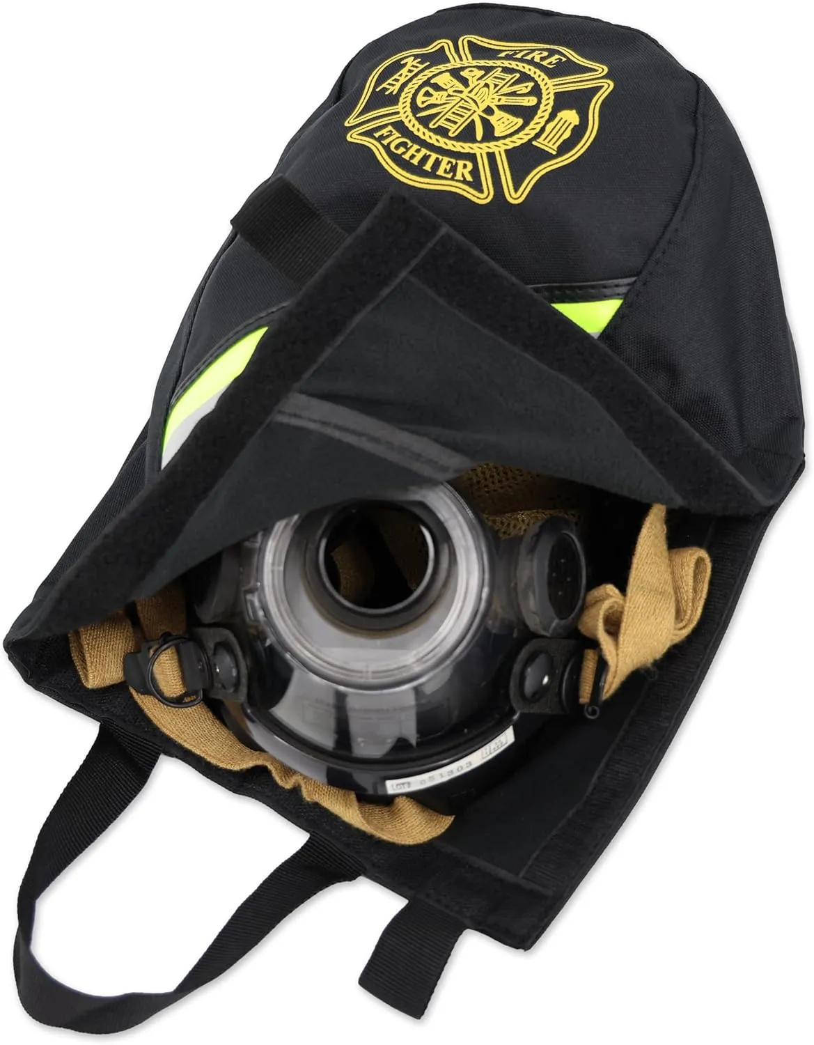 Lightning X Fireman's SCBA Air Pak Respirator Firefighter Mask Face Piece Bag for First Responder