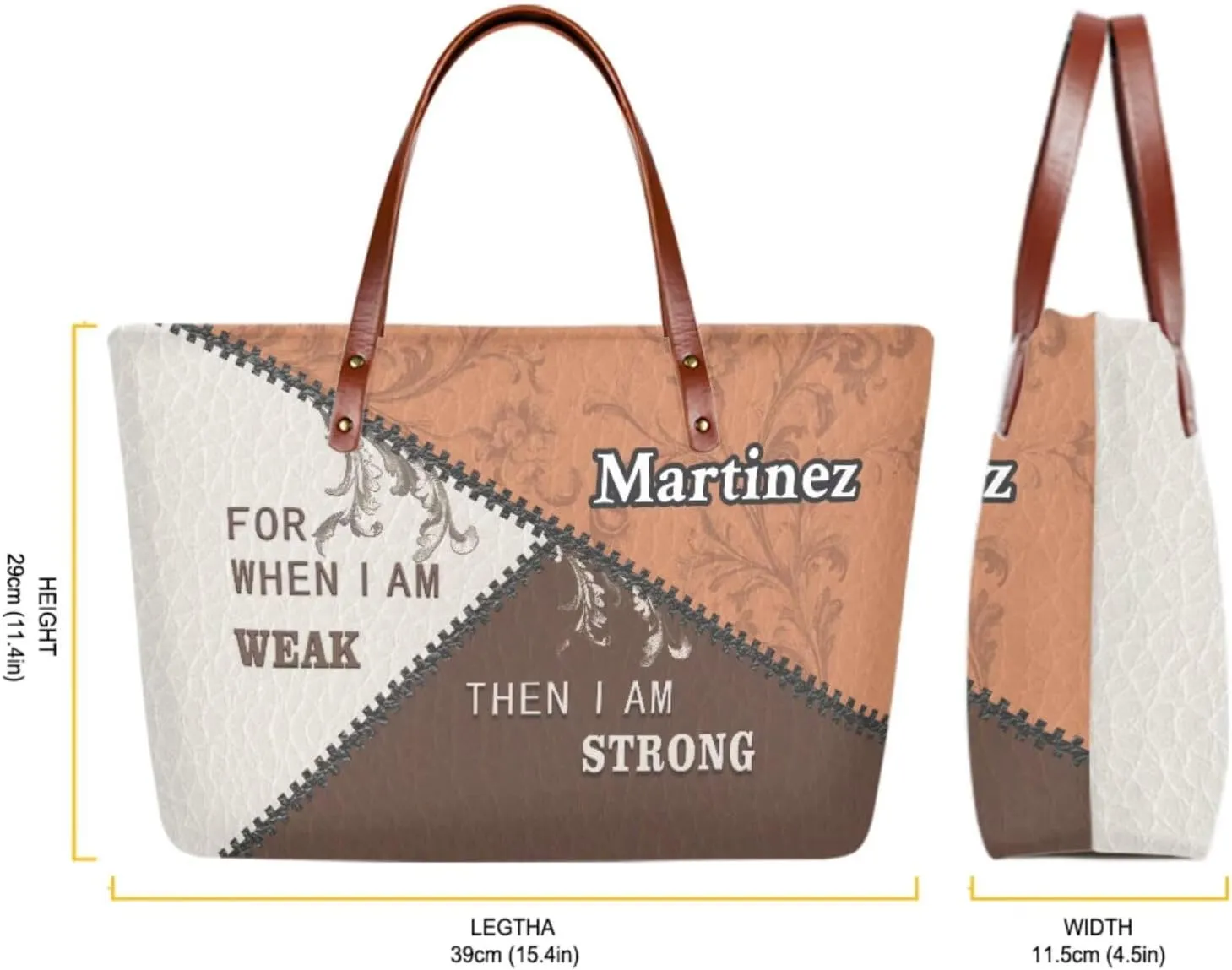 Lotusorchid Custom Top Handle Bags for Women, Personalized Satchel Handbag Tote Shoulder Bag with Matching Wallet for Women