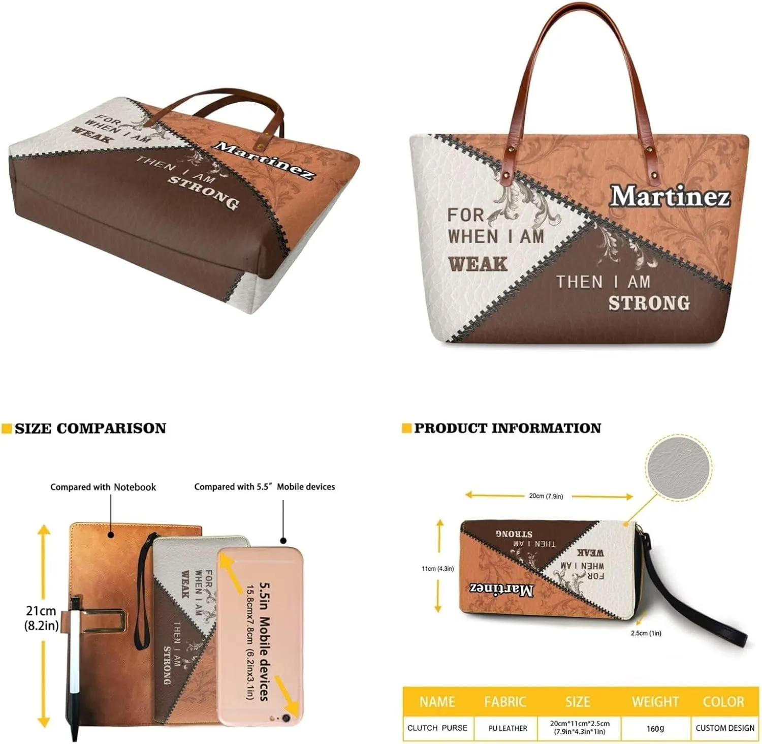 Lotusorchid Custom Top Handle Bags for Women, Personalized Satchel Handbag Tote Shoulder Bag with Matching Wallet for Women