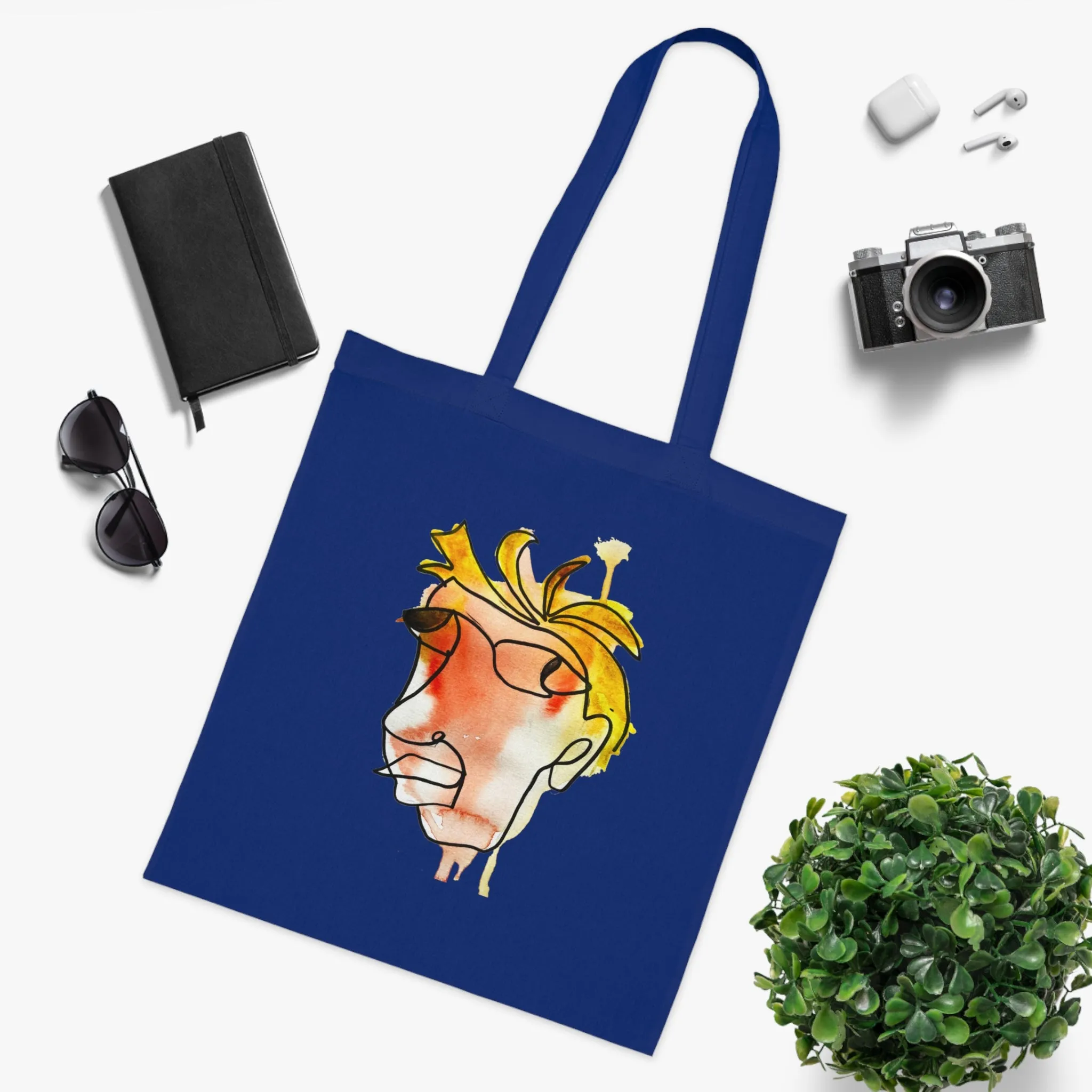 Loud - Versatile 100% Cotton Tote: Vibrant Colors, Light & Practical