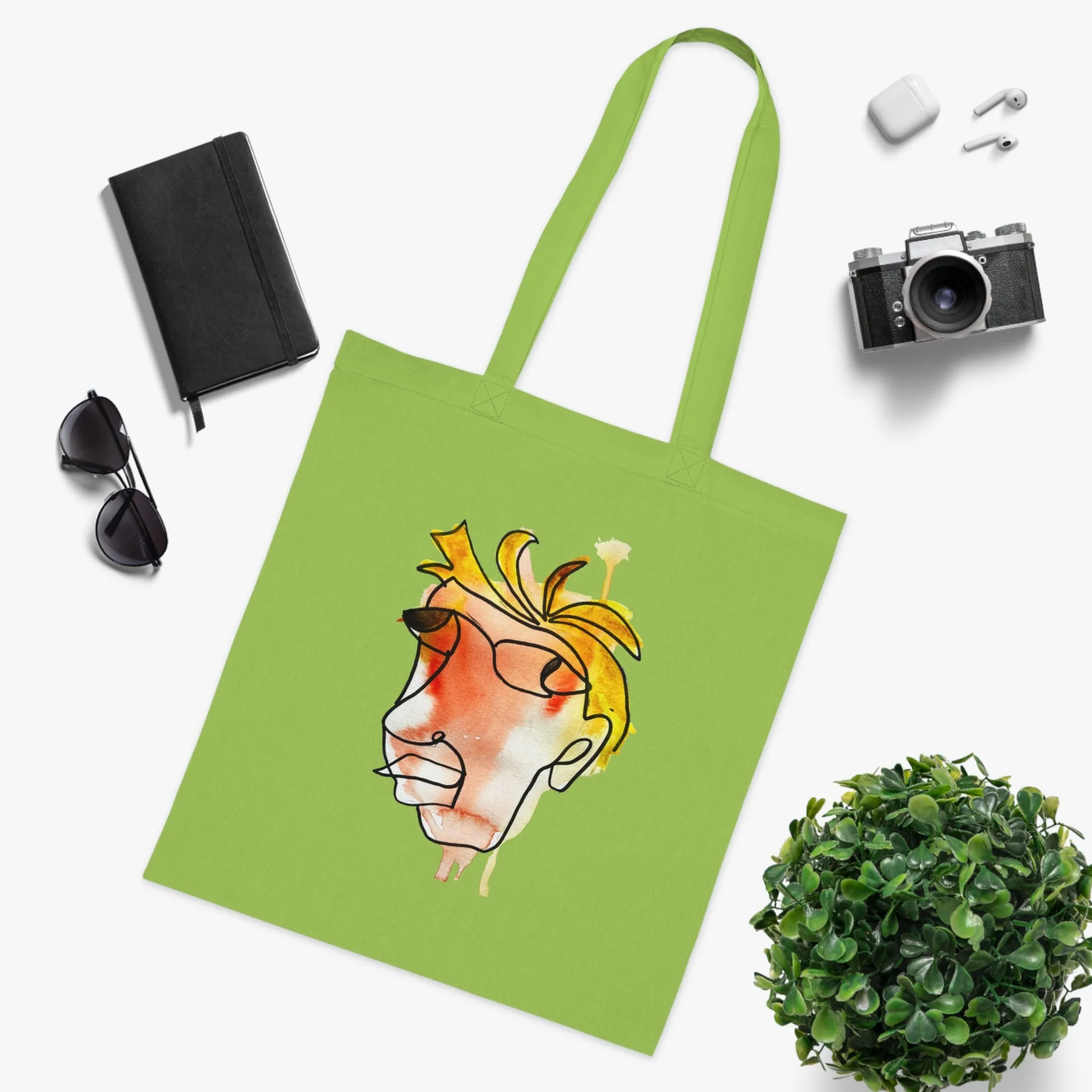 Loud - Versatile 100% Cotton Tote: Vibrant Colors, Light & Practical