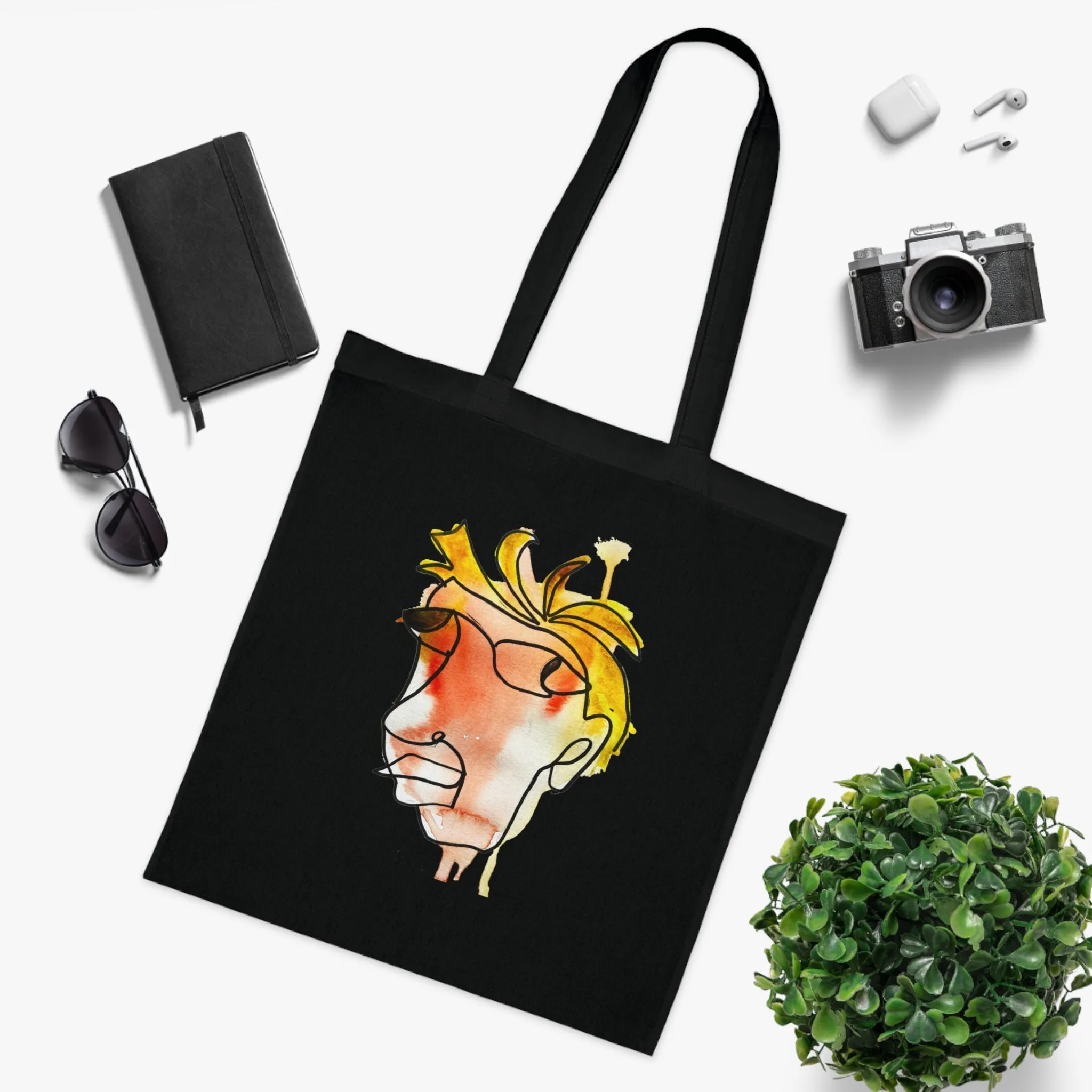 Loud - Versatile 100% Cotton Tote: Vibrant Colors, Light & Practical