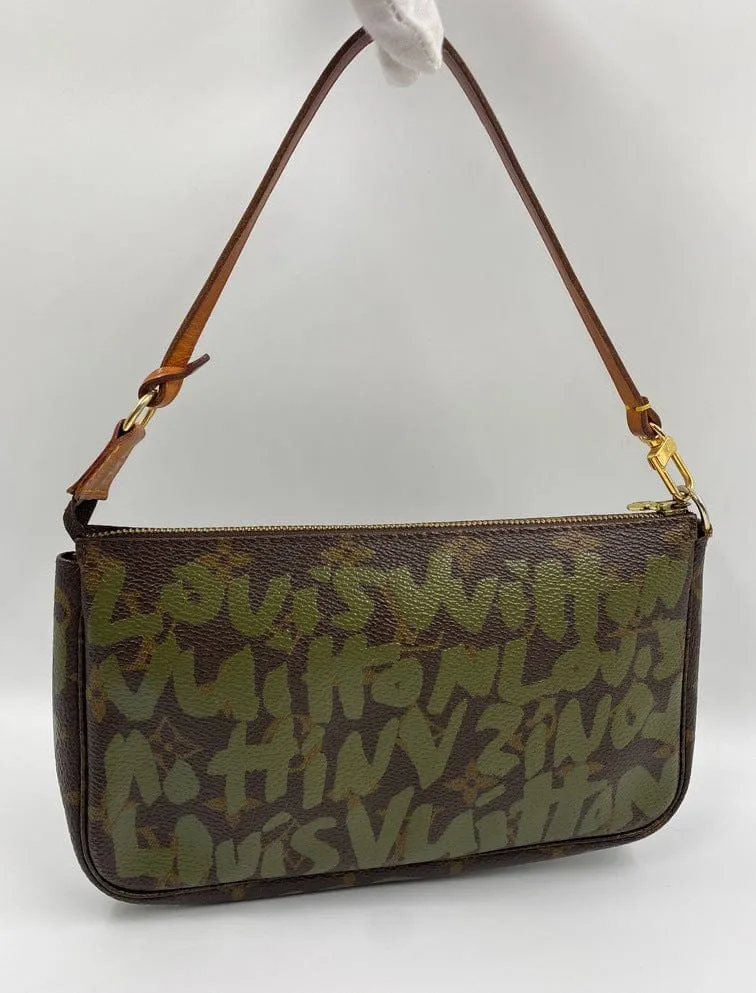 Louis Vuitton Monogram Stephen Sprouse Graffiti Pochette