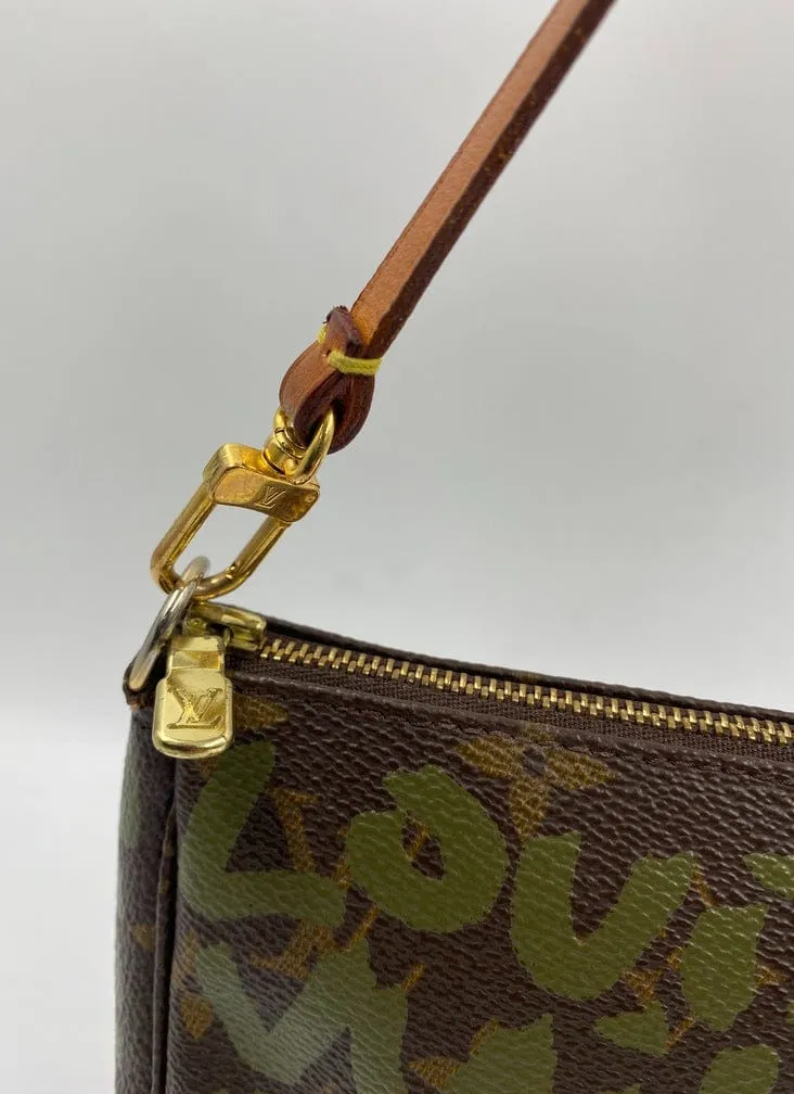 Louis Vuitton Monogram Stephen Sprouse Graffiti Pochette