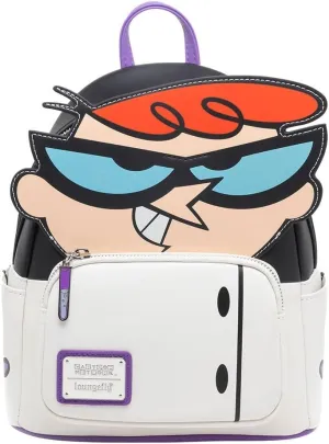 Loungefly Cartoon Network Dexter Glow in the Dark Cosplay Womens Backpack