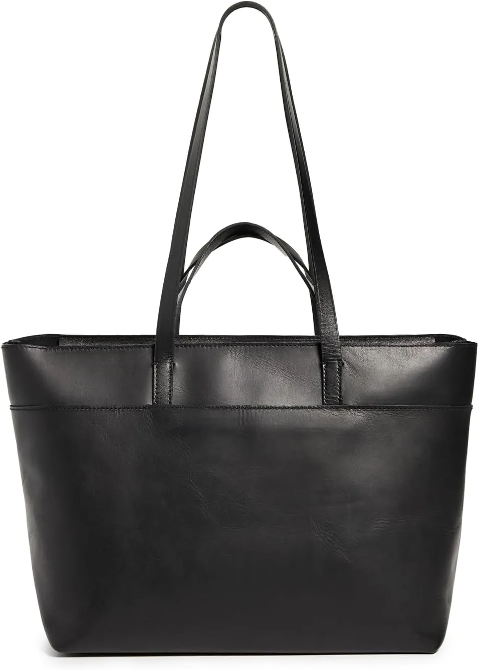 Madewell Women's The Zip-Top Essential Tote in Leather