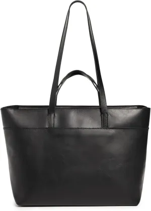 Madewell Women's The Zip-Top Essential Tote in Leather