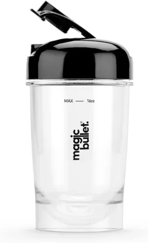 magic bullet Mini Juicer 16oz Juice Cup with To Go Lid