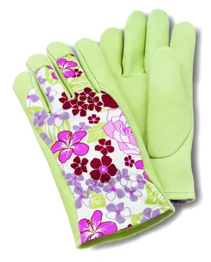 Magid GC264T Grain Pigskin Glove with Floral, Back